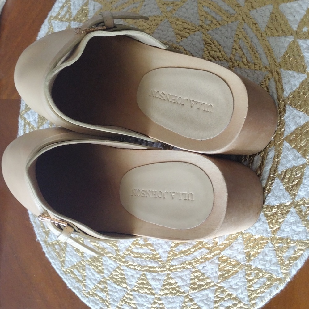 Ulla Johnson Cream Mules - Picture 4 of 6